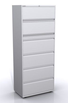 Kombischrank mit Flipptüren und Schubladen SYC08/2/4 - 1