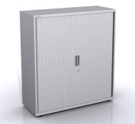 Rollladen-Aktenschrank Bisley SYT12/4 - 1
