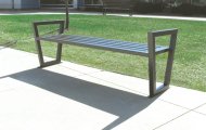 Parkbank aus Metall Nevada