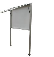 Infovitrine HO60 - 54 x A4, beidseitig, einflügelig - 1