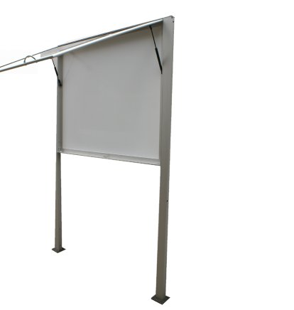 Infovitrine HO60 - 54 x A4, beidseitig, einflügelig - 1