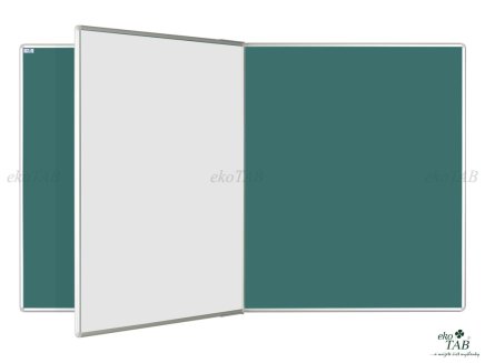 Buchschiebetafel für Kreide- und Filzbeschriftung PIVOT KB+KZ (4 Modelle) - 1