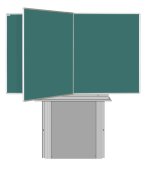 Buchschiebetafel für Kreide-Beschriftung PIVOT KZ (2 Modelle) - 4