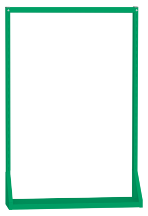 Gestell für Lochplatten-Stellwand PSZ 12A - 8