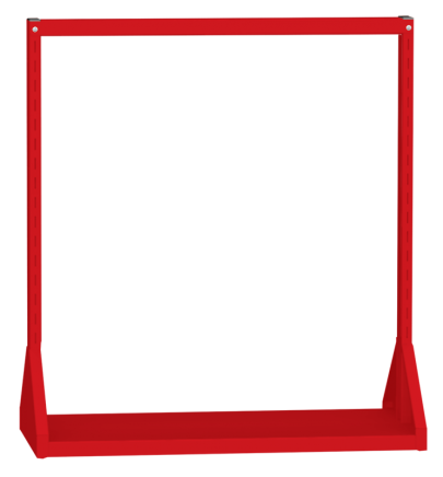 Gestell für Lochplatten-Stellwand PSZ 21A - 7
