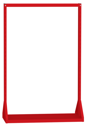 Gestell für Lochplatten-Stellwand PSZ 22A - 7