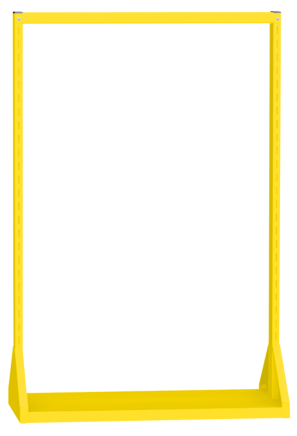 Gestell für Lochplatten-Stellwand PSZ 22A - 9