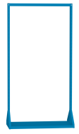 Gestell für Lochplatten-Stellwand PSZ 23A - 6
