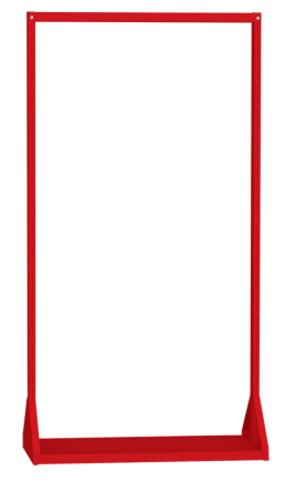 Gestell für Lochplatten-Stellwand PSZ 23A - 7
