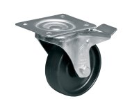 PP-Lenkrolle mit Feststeller, Durchmesser 100 mm - 1