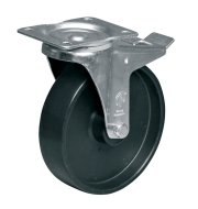 PP-Lenkrolle mit Feststeller, Durchmesser 200 mm - 1