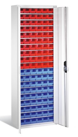 Magazinschrank CP 133113-23, mit Sichtlagerkästen - 1