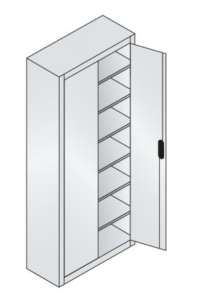 Magazinschrank CP 133413-20 - 3