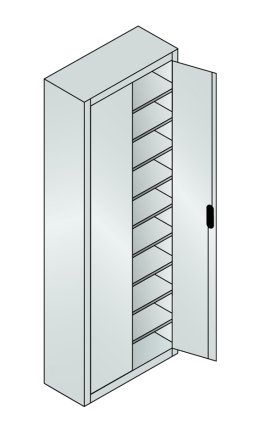 Magazinschrank CP 133113-20 - 3