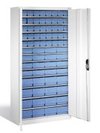 Magazinschrank CP 133144-28, mit Sichtlagerkästen