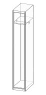 Garderobenschrank XS31-18 - 3