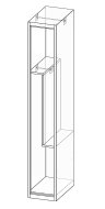 Garderobenschrank  XS32-18Z - 4