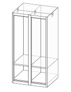 Garderobenschrank XS62-12 - 4