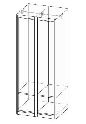 Garderobenschrank XS62-15 - 5