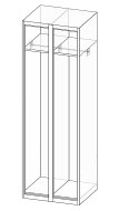 Garderobenschrank XS62-18 - 7