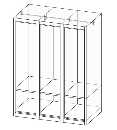 Garderobenschrank XS93-12 - 4