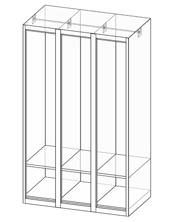 Garderobenschrank XS93-15 - 4