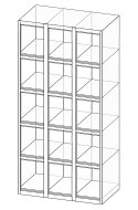 Schließfachschrank  XS95-18 - 4
