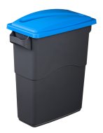 Deckel für Mülltrennbehälter EcoSort - Farbe Blau - 1