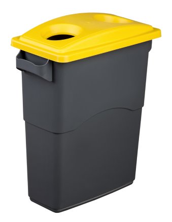 Deckel für Mülltrennbehälter EcoSort - Farbe Gelb - 1