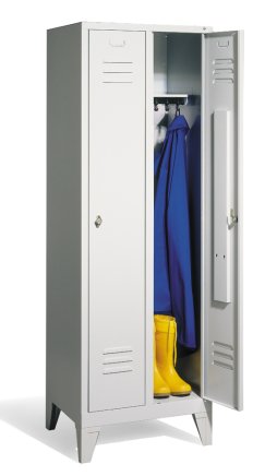 Garderobenschrank CP 8010-20, mit Füßen - 1