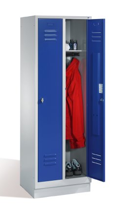 Garderobenschrank CP 8020-20, mit Sockel - 2