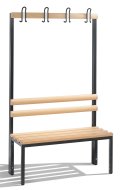 Garderobenbank CP 8050-100, Breite 1000 mm (2 Modelle)