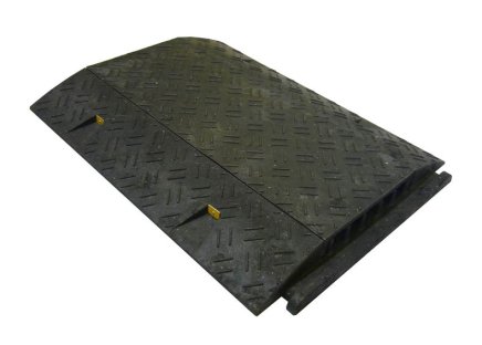 Kabelbrücke mit Deckel,  270, 271, Farbe schwarz - 1