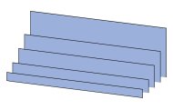Quere Einteilung (glatt) für POLAK Schubladen 150 mm - 1