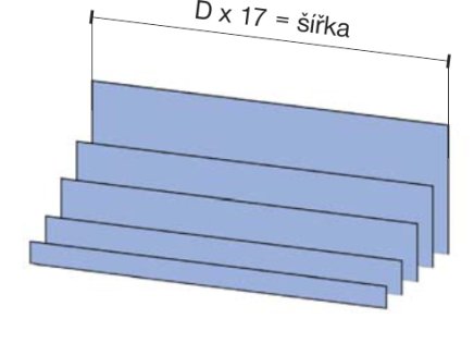 Quere Einteilung (glatt) für POLAK Schubladen 75 mm - 3