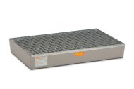 Auffangwanne aus GFK 10385, mit Rost