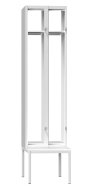 Garderobenschrank mit Bank XS52B-17 - 2