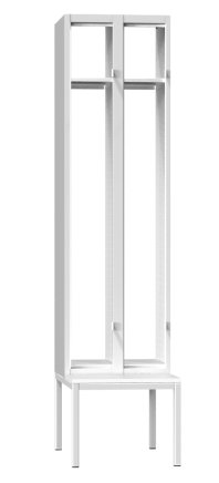 Garderobenschrank mit Bank XS52B-17 - 2