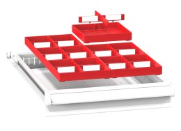 Schubladen-Einteilungsset  ZL 19 x 27D