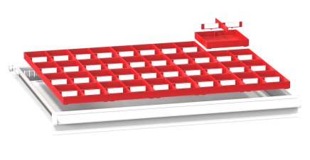 Schubladen-Einteilungsset  ZK 45 x 36D - 1