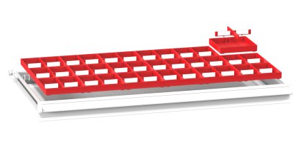 Schubladen-Einteilungsset  ZC 54 x 27D - 1