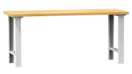 Werkbänke der A Reihe, B x H x T 1500 x 880-890 x 700-800 mm (6 Ausführungen)