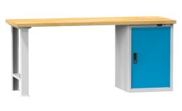 Werkbänke der C Reihe, B x H x T 1500 x 880-890 x 700-800 mm (6 Ausführungen)