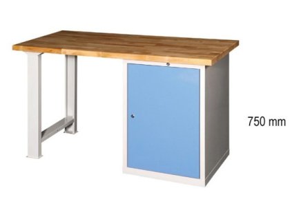 Werkbänke der C Reihe, B x H x T 1500 x 880-890 x 700-800 mm (6 Ausführungen) - 2
