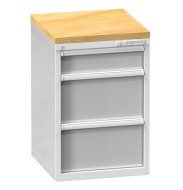 Buchenplatte für Schubladenschränke POLAK ZA 27 x 27D - 1