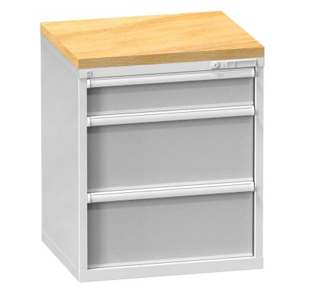 Buchenplatte für Schubladenschränke POLAK ZD 36 x 27D - 1
