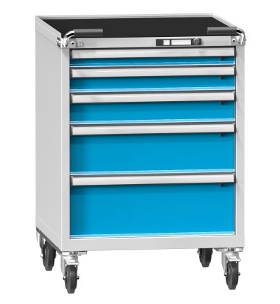 Werkstatt-Schubladenschrank, fahrbar ZBM 84-1 - 1