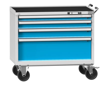 Werkstatt-Schubladenschrank, fahrbar ZCM 69-1 - 1