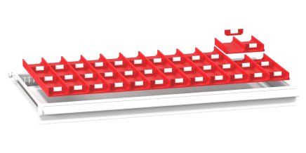 Schubladen-Einteilungsset  ZC 54 x 27D - 1