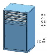 Schubladenschrank ZD 120-1 - 3